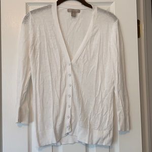 Banana republic white sweater